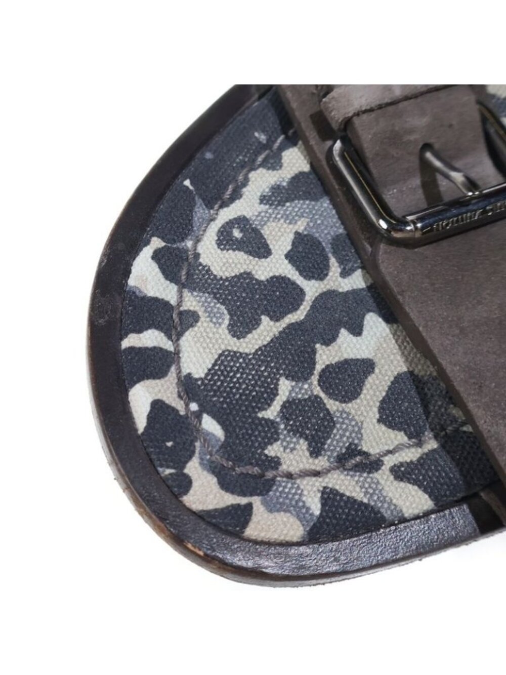 Louis Vuitton Sandals Slippers Suede Leopard Print - Picture 6 of 6
